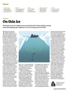 New Scientist Opinion Editorial 90 North Foundation